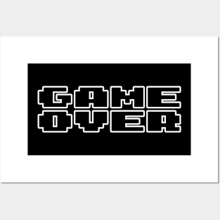 Game Over Posters and Art